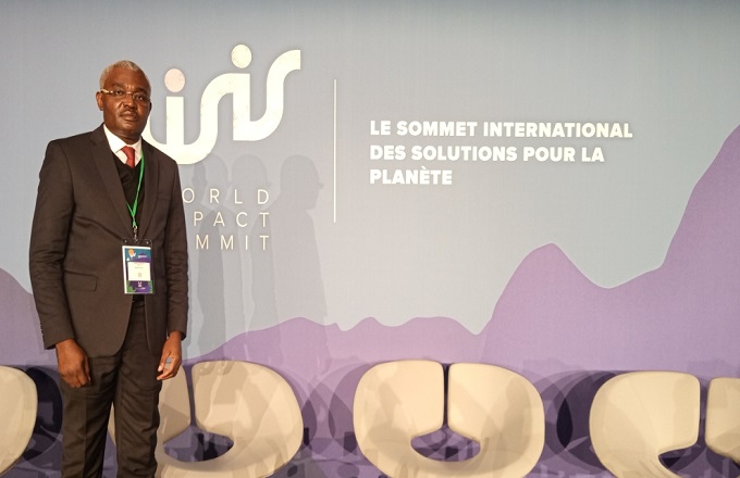  France – Sommet international des solutions pour la planète de Bordeaux : Michel Innocent Peya, une référence incontournable