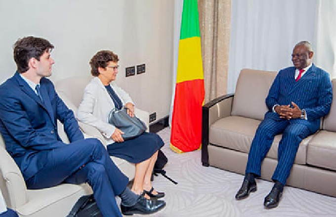 Congo – France : Le sommet des trois bassins au cœur de l’entretien entre Anatole Collinet Makosso et Sylvie Lemmet