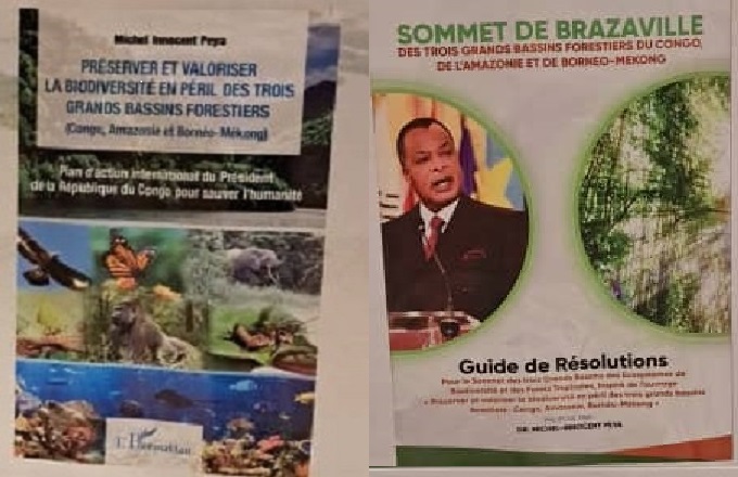 Congo – Sommet des 3 bassins : Participation active de l’écrivain-chercheur Michel Innocent Peya avec un livre et un guide de résolutions