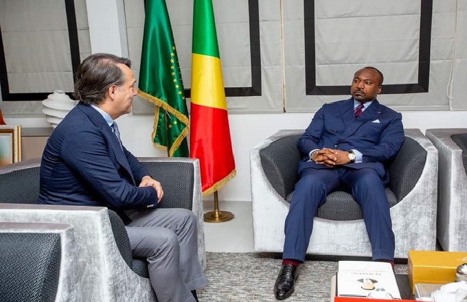 Congo – Coopération : Denis Christel Sassou Nguesso et l’ambassadeur d’Italie au Congo ont échangé sur des projets de santé