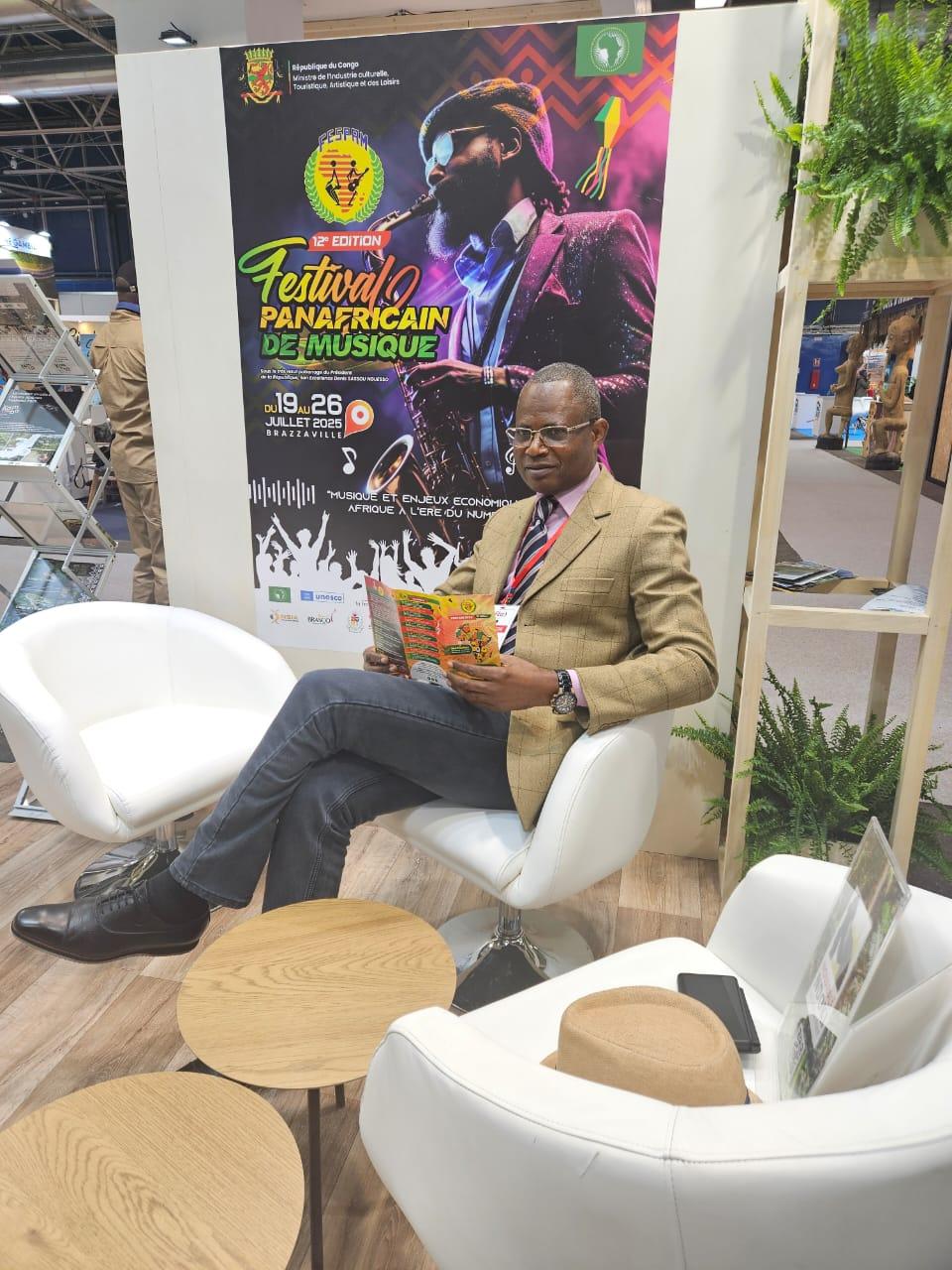 Hugues Gervais Ondaye en VRP au salon du tourisme de Madrid : cinq jours pour présenter le Fespam en Espagne