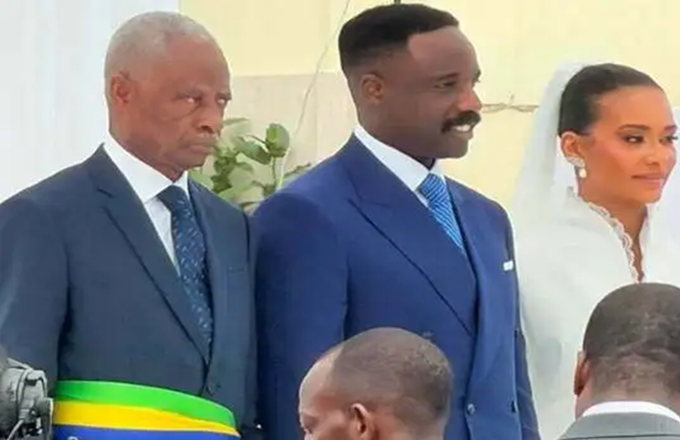 Congo – Babon : Junior Bongo et Julia Otto Mbongo se sont dit ‘’oui’’ devant le maire à Libreville 
