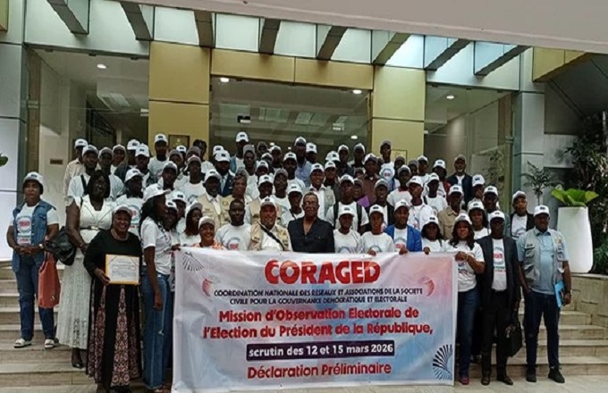 Congo - Présidentielle de 2026 : la CORAGED et ses partenaires ont notifié une participation effective au scrutin des 12 et 15 mars