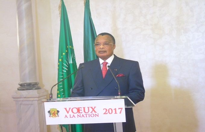 Vœux 2017 à la Nation du Président de la République Denis Sassou Nguesso