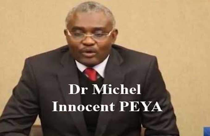 Congo : Le Commissaire Colonel Michel Innocent PEYA parrain de la première promotion des élèves officiers en médecine d’urgence